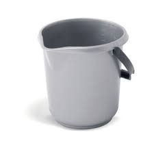 Grey Plastic Bucket