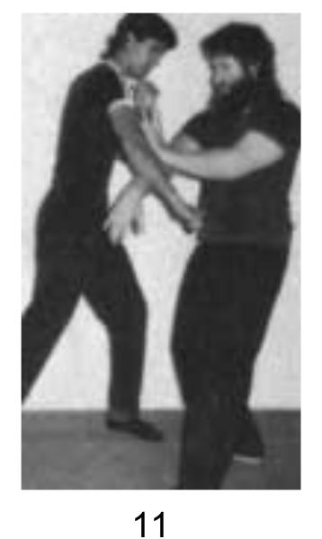 Tai chi crossed arms parry