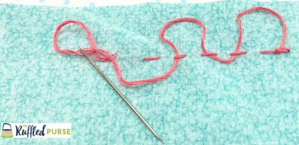 Finishing with a one-way weave