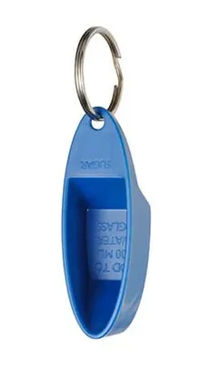 Scoop for glass of oral rehydration solution