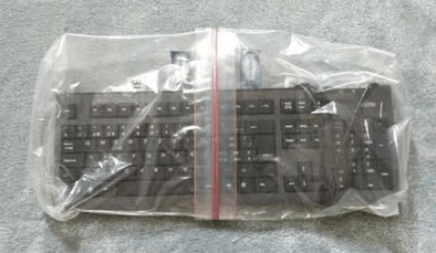 Two ziplock bags joined together